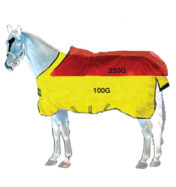 Horseware Vari-Layer 250 gram