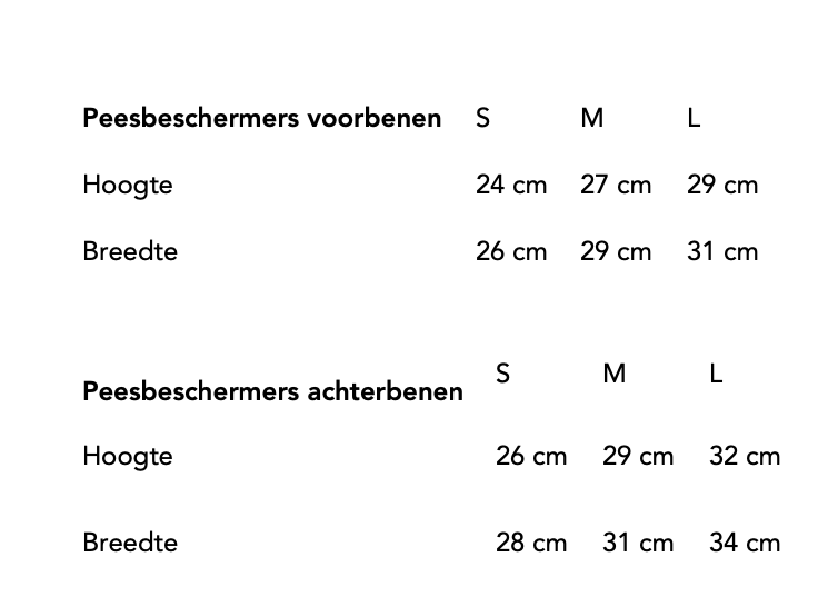 aanval Lionel Green Street Parameters welke-maat-peesbeschermers-heb-ik-nodig - DocHorse