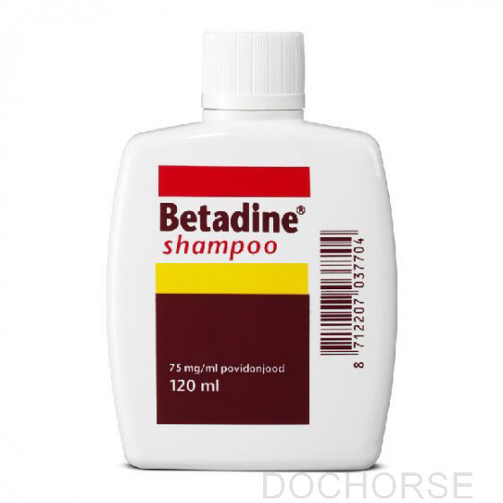 Betadine Shampoo je paard -