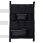 QHP Stal organizer Zwart