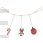 QHP Paardenspeelgoed boxhanger gift box Rudolph