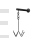 Grooming Deluxe Bridle Hook 4 prong with wall attachment