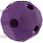 Hippotonic Slow Feeder Ball For Hay Purple