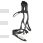 Stübben Snaffle Bridle Freedom II Magic Tack with Slide&Lock Black