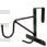 Stubbs Door Hook Black