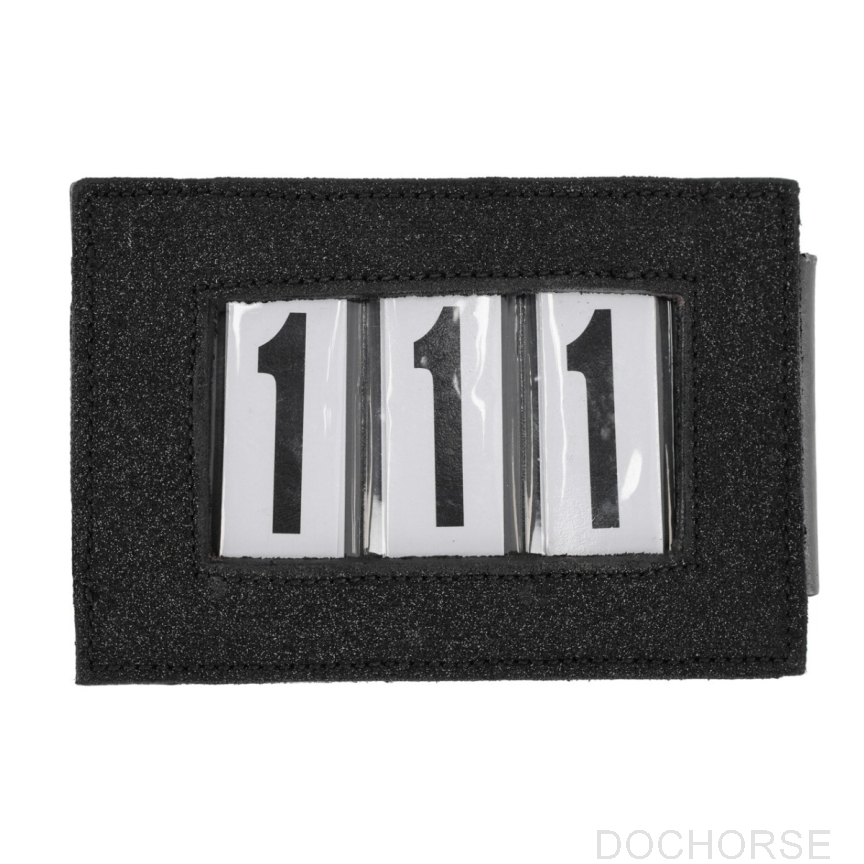 QHP Number holder Clip Shine