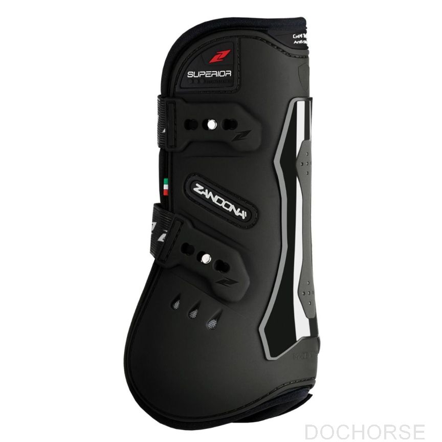 Zandona Superior Air Peesbeschermers Zwart-Zwart