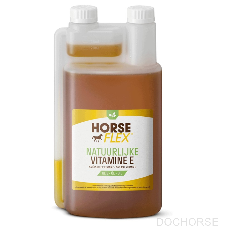 HorseFlex Natuurlijk Vitamine E Olie