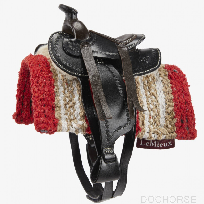 LeMieux Toy Pony Western Zadel Zwart