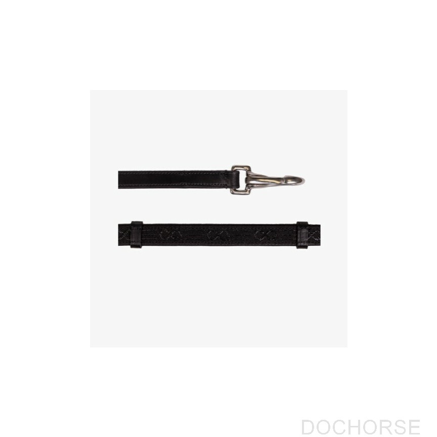 QHP Bitloos FayRein met Clip + Stops Black
