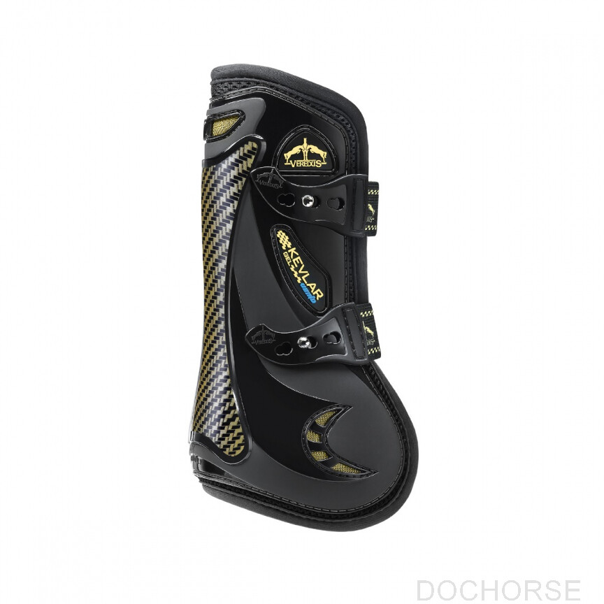 Veredus Peesbeschermers gel Vento Kevlar Zwart