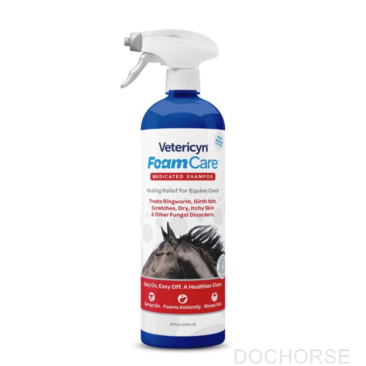 Vetericyn Foamcare Eerste Hulp Paardenshampoo 500 ML