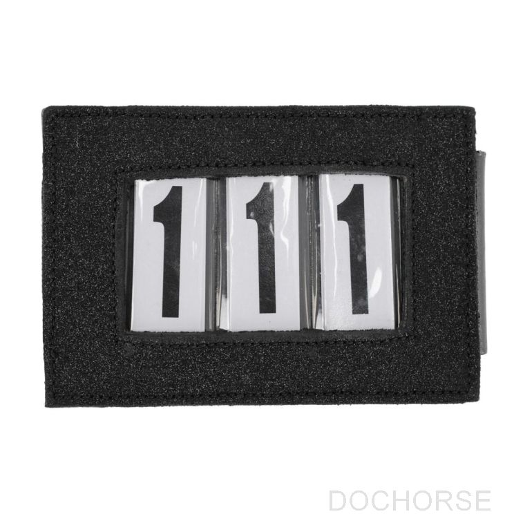 QHP Number holder Clip Shine