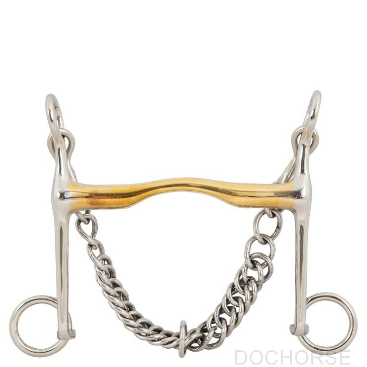 BR Weymouth Curb Bit Soft Contact 14MM