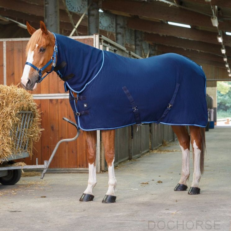Riding World Fleece Rug Polar Combo