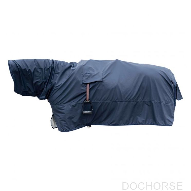 Kentucky Uitrijdeken Hurricane met stijgbeugel gaten Navy 