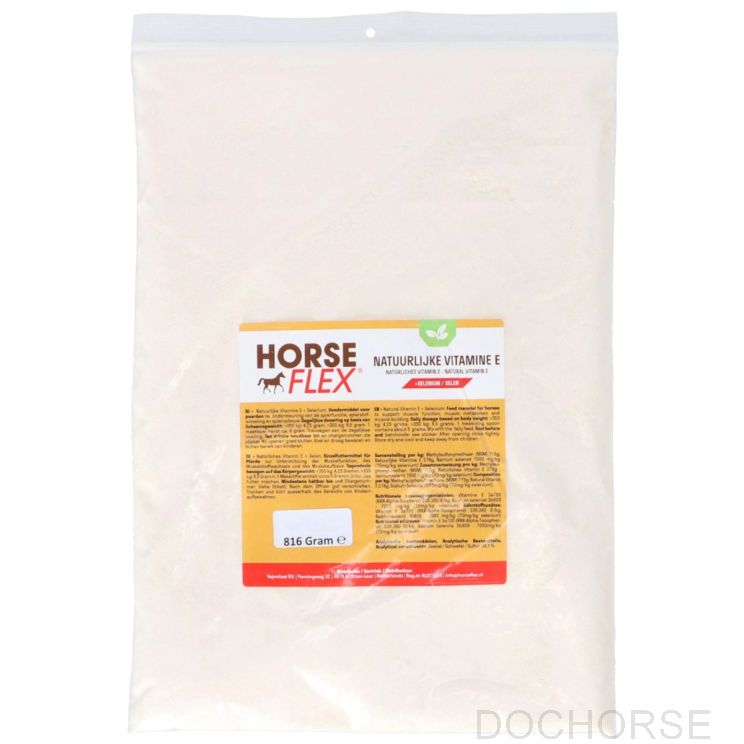 Horseflex Natuurlijke Vitamine E + Selenium Navul 