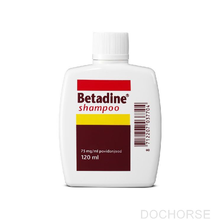 Betadine shampoo paard