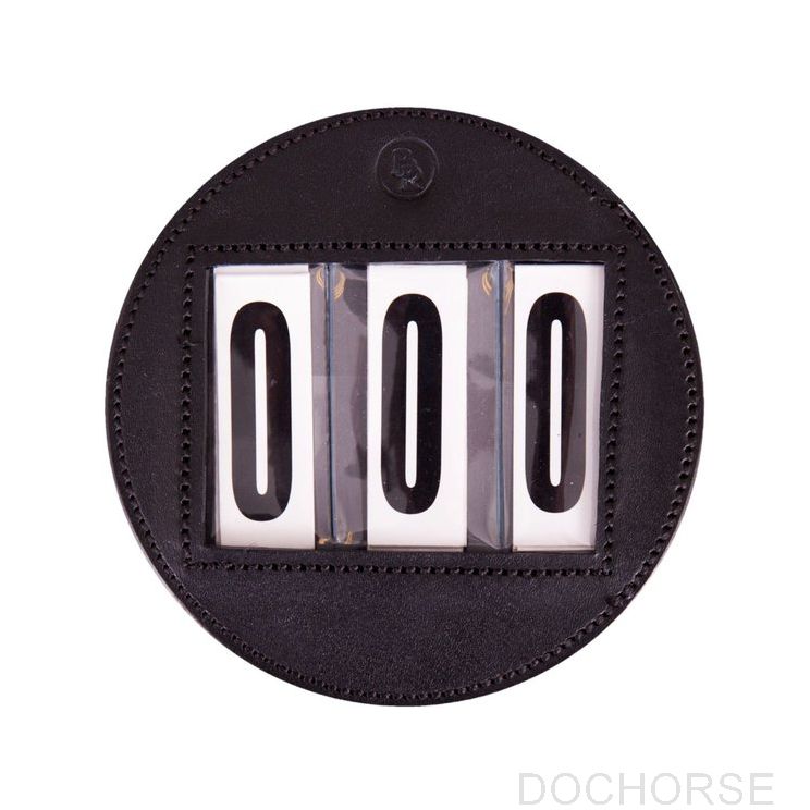 BR Startnummer rond  (2-set)