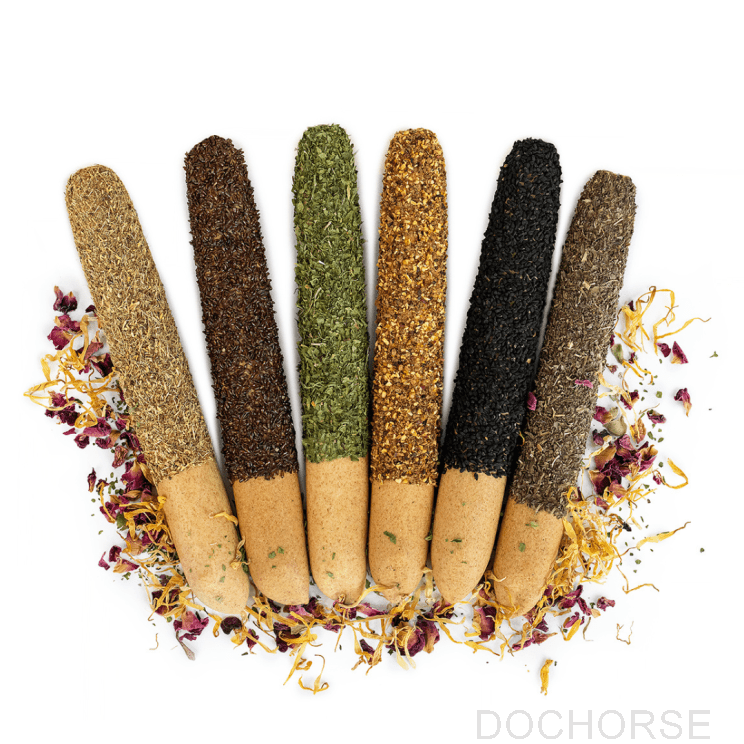 Candy Horse Sticks With Herbs
