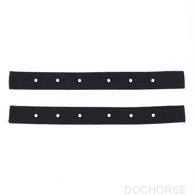 Dominick Front Closure Straps (2-pack) Black