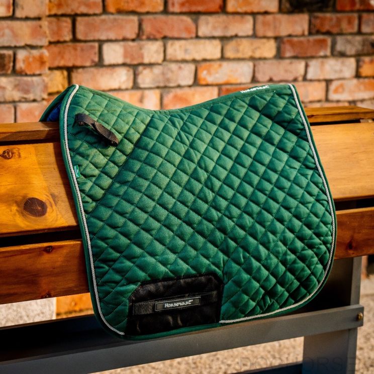 Horseware Signature Dressuur Zadeldekje Hunter Green