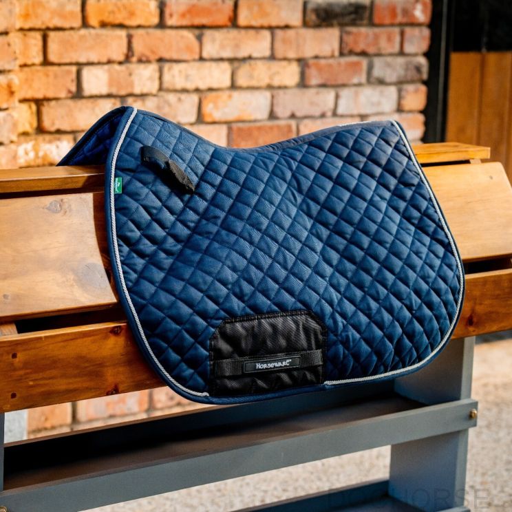 Horseware Signature Zadeldekje Springen Navy