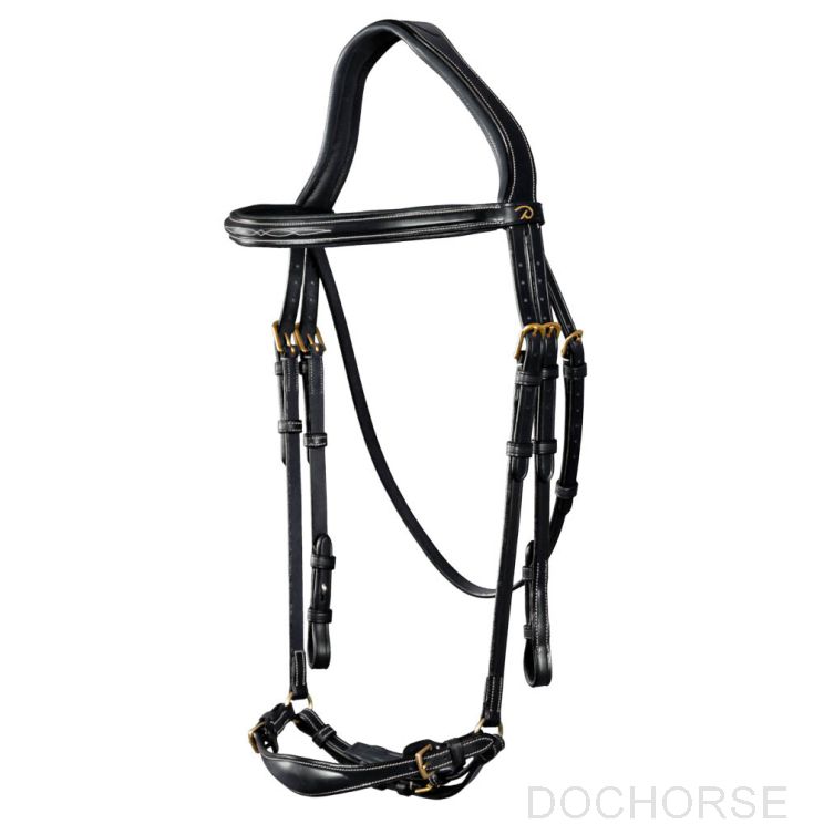 Dy'on Hoofdstel Lage Neusriem Zwart