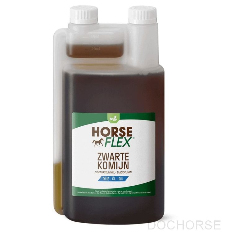 HorseFlex Zwarte Komijn Olie