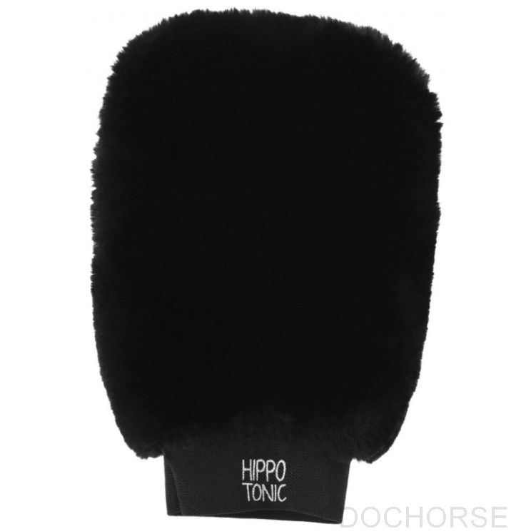 HippoTonic  Zachte Glanshandschoen Zwart