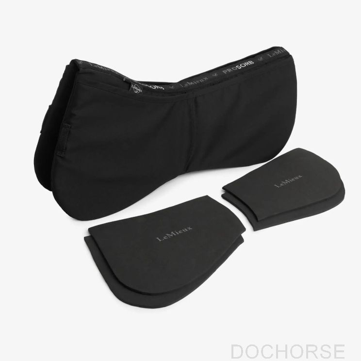 LeMieux Zadelonderlegger ProSorb Plain 2 Pocket 