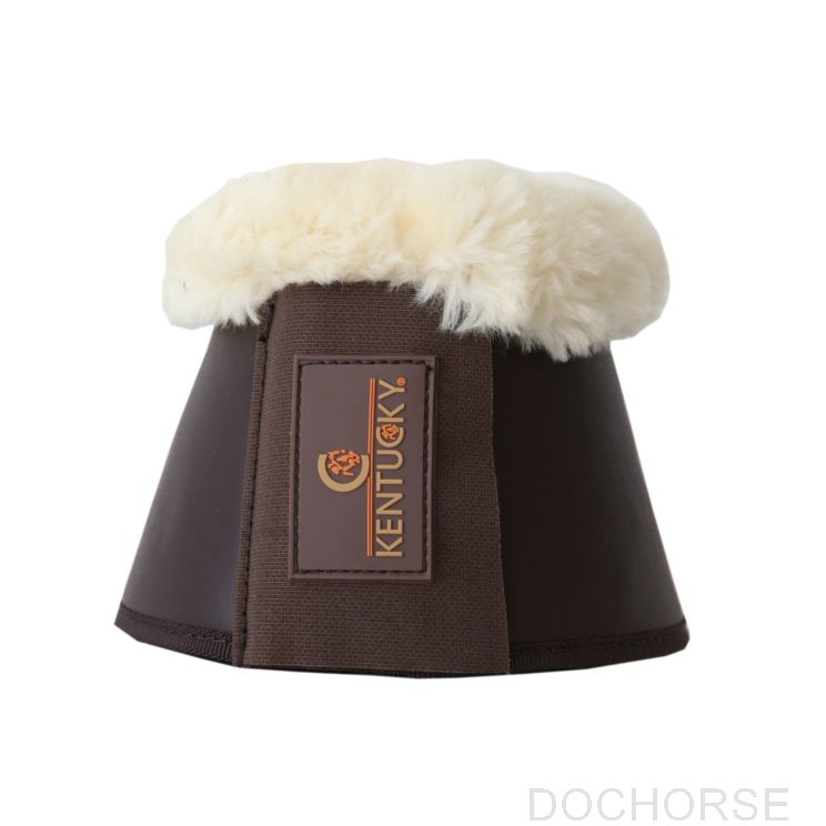 Kentucky springschoenen met bont bruin