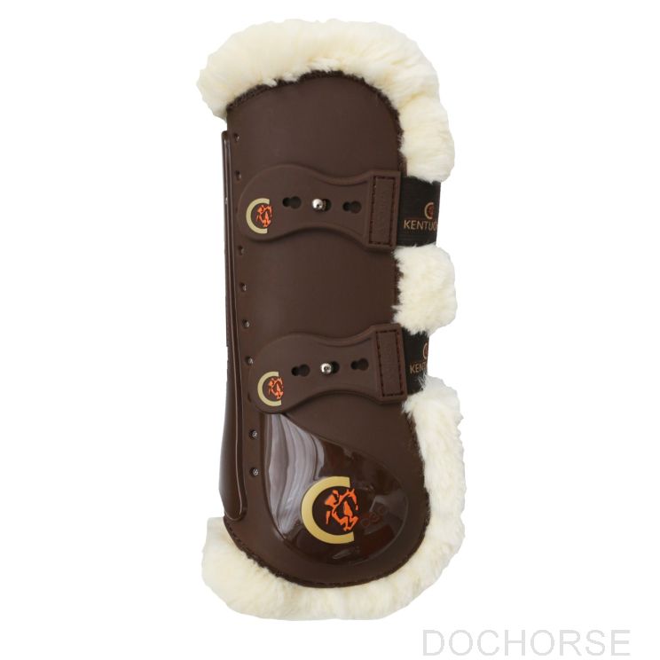 Kentucky peesbeschermer bont en elastiek paard