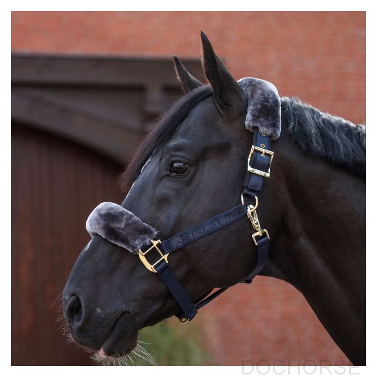 Bucas Show-Line Half Fur Halster 