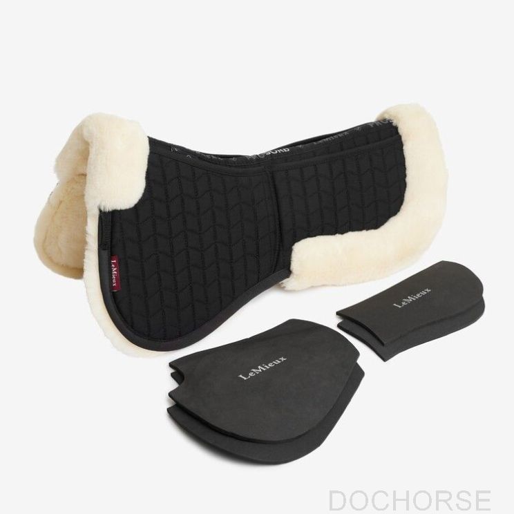 LeMieux Zadelonderlegger Merino+ ProSorb 2 Pocket Natural