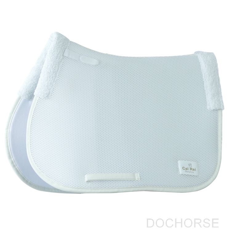 Cal Rei Zadeldek Springen Met Wol - Wit