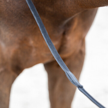 Nibago Teugels Dressuur Rondgedraaid Leer Anti-Slip 
