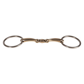 Velari Watertrens dubbel gebroken sweet koper 16mm