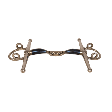 Velari Ophaal Kneveltrens dubbel gebroken sweet iron 16mm