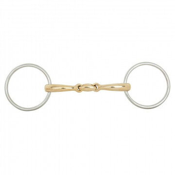 BR dubbel gebroken watertrens Soft Contact 16MM Ø 70MM 13,5CM TESTER