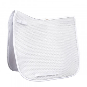 Cal Rei Zadeldek Dressuur Diamond - Wit / Zilver