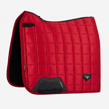 LeMieux Zadeldekje Dressuur Loire Square Chilli Red