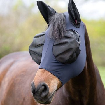 Lemieux Bug Relief Fly Mask-Jay Blue-Cob