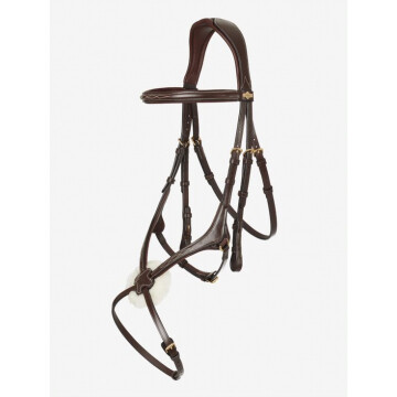Lemieux Grackle Bridle-brown-Full
