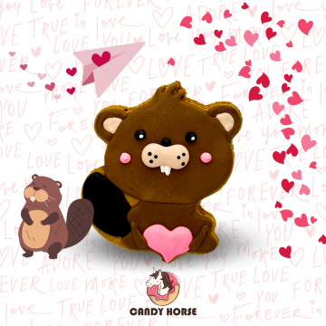Candy Horse Valentine Cookie Bever