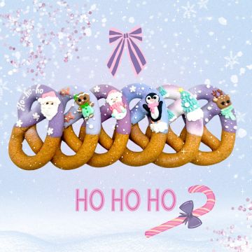 Maak kennis met de gezelligste koekjes van de stal: Candy Horse Kerst Pretzels met Icing!