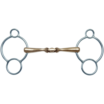 Stübben 3-rings Trens Quick Contact Dubbelgebroken