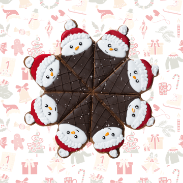 Candy Horse Christmas Taart